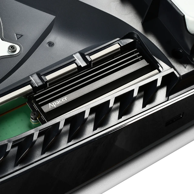 Apacer AS2280Q4U 2TB, M.2 2280 / M-Key / PCIe 4.0 x4, Kühlkörper