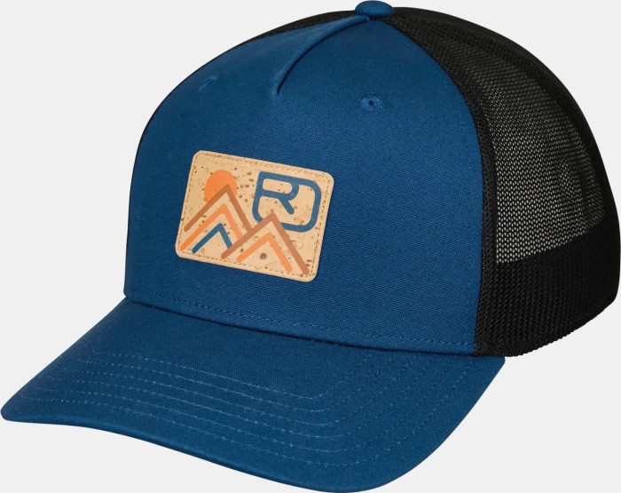 Ortovox Corky Trucker Kappe petrol blue