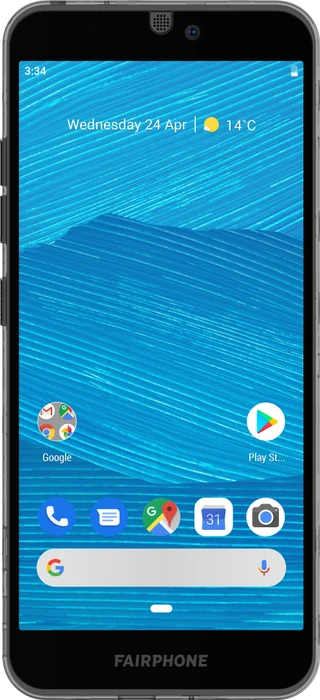 Fairphone 3 schwarz/transparent