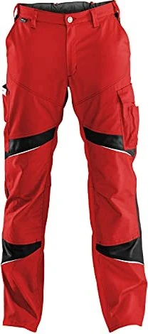 Kübler Activiq Hose mittelrot/schwarz