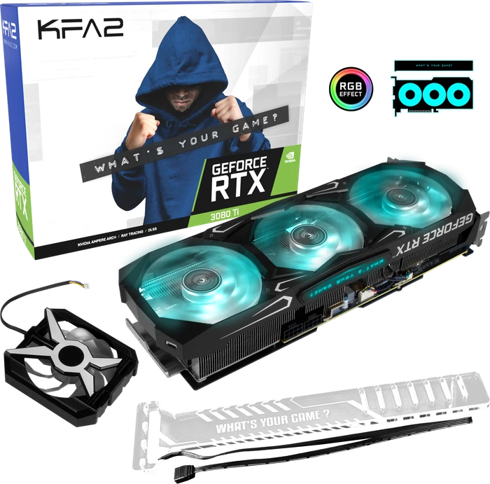 KFA2 GeForce RTX 3080 Ti SG (1-Click OC), 12GB GDDR6X, HDMI, 3x DP