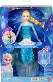 Mattel Disney - Die Eiskönigin - Singende Elsa mit Licht (Lass jetzt los)