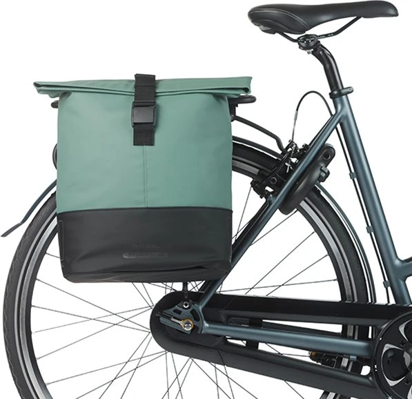 Basil Cove Doppeltasche Gepäcktasche silvergreen/black