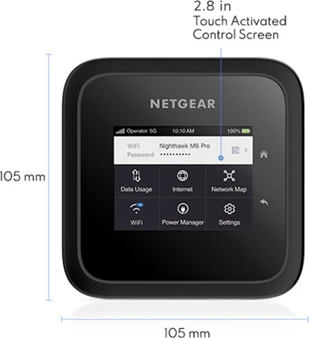 Netgear Nighthawk M6 Pro, AXE3600, 5G, AXE3600