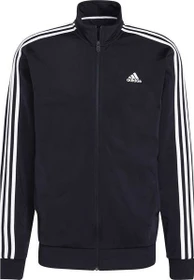 adidas Primegreen Essentials Warm-Up 3-Streifen Trainingsjacke legend ink/white (Herren)