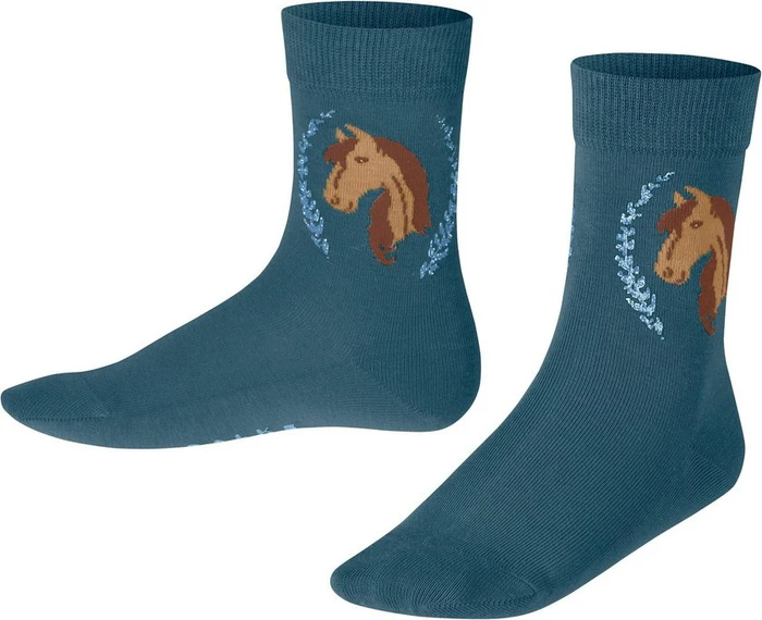Falke Horse Socken peacock (Junior)