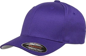 Flexfit Wooly Combed Kappe violett