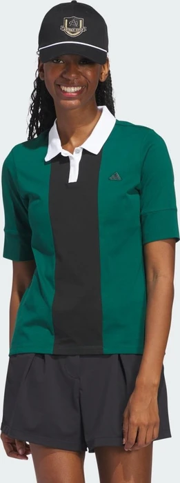 adidas Go-To Poloshirt kurzarm collegiate green (Damen)