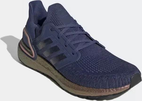 adidas Ultraboost 20 tech indigo/legend ink/signal coral (Herren)