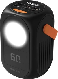 GoGEN Power Bank 60000mAh schwarz/orange