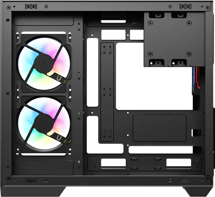 iTek Dark Cave DS Black, Glasfenster