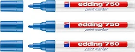 edding 750 Lackmarker hellblau, 3er-Pack