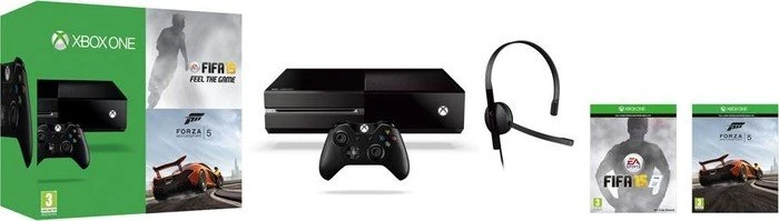 Microsoft Xbox One - 500GB FIFA 15 + Forza 5 Bundle schwarz