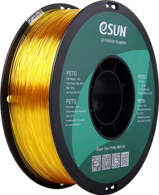 eSUN PETG, yellow, Spule, 1.75mm, 1.00kg