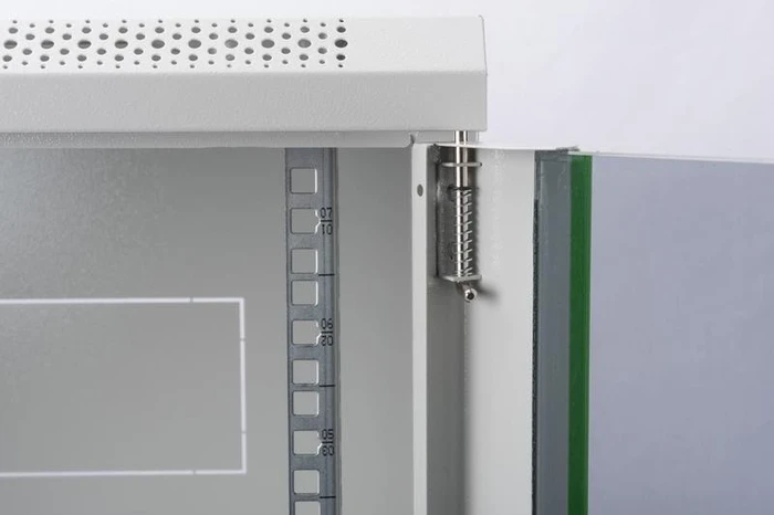 Digitus Professional Dynamic Basic Serie Wandschrank 12HE, Sicherheitsglastür, IP2X, grau, 450mm tief