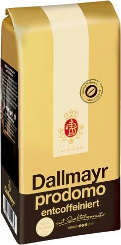 Dallmayr Prodomo entkoffeiniert Kaffeebohnen, 500g