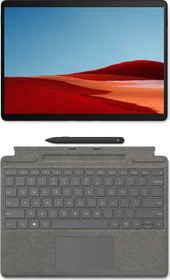 Microsoft Surface Pro X, Mattschwarz, SQ2, 16GB RAM, 256GB, LTE, Surface Pro X Signature Keyboard Platingrau, Surface Slim Pen Bundle
