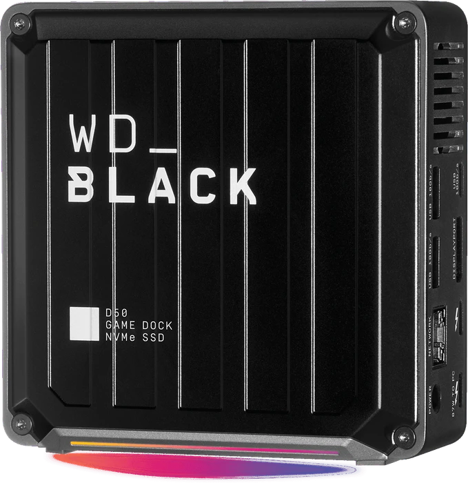 Western Digital WD_BLACK D50 Game Dock, 1TB SSD, Thunderbolt 3