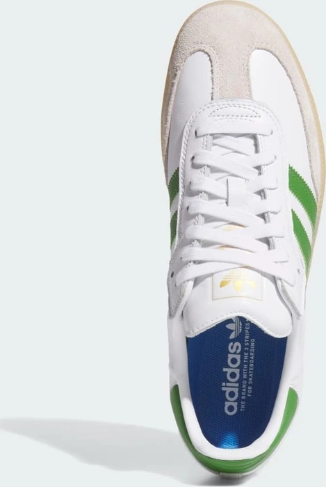 adidas Samba ADV cloud white/crew green/gum