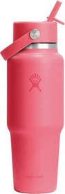Hydro Flask Wide Mouth Travel Flex Straw Cap Isolierflasche 710ml popstar pink