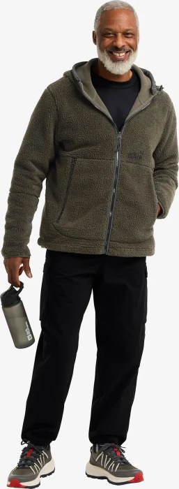 Jack Wolfskin Wild Hike Texapore Low obsidian moss (Herren)