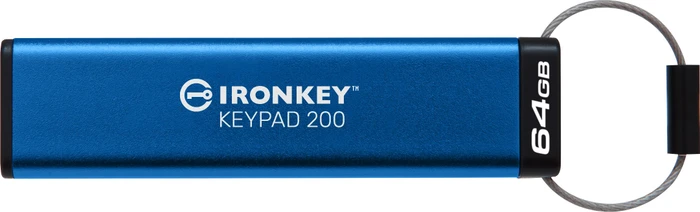 Kingston IronKey Keypad 200 64GB, USB-A, USB 3.2 Gen 1×1