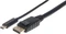 Manhattan USB-C Stecker auf DisplayPort Stecker Adapterkabel, 1m Vorschaubild