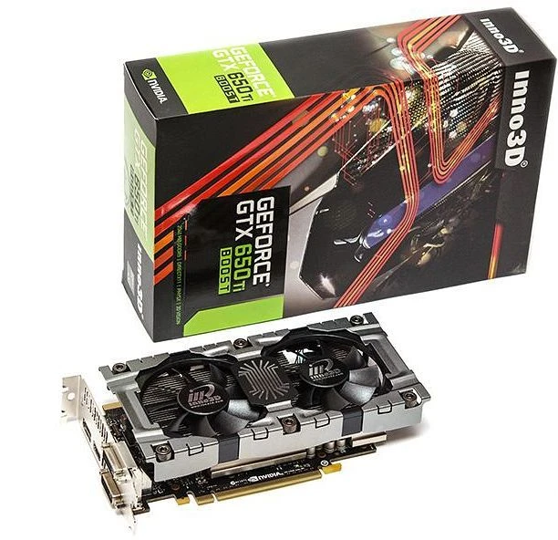 INNO3D GeForce GTX 650 Ti Boost, 1GB GDDR5, 2x DVI, Mini HDMI, DP