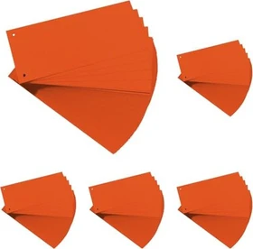 Herlitz Trennblatt, orange, 100 Stück