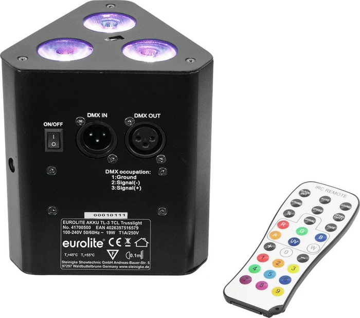 Eurolite Akku TL-3 TCL Trusslight schwarz