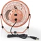 Nedis FNDK1PK15 USB Mini Tischventilator aus Metall 15cm rosa Vorschaubild