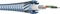 Hama Lade-/Datenkabel Reflective Lightning/USB-A 1.5m blau Vorschaubild