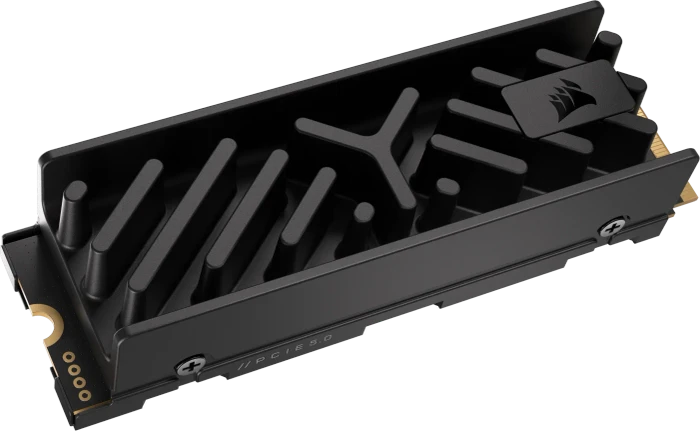 Corsair Force Series MP700 ELITE 2TB, M.2 2280 / M-Key / PCIe 5.0 x4, Kühlkörper