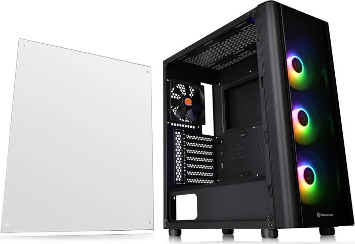 Thermaltake V250 TG ARGB, schwarz, Glasfenster