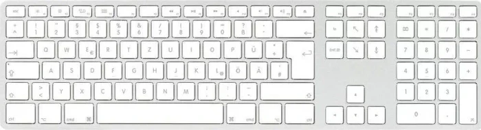 Matias Wireless USB-C Aluminum Keyboard for Mac, Silver, USB, DE
