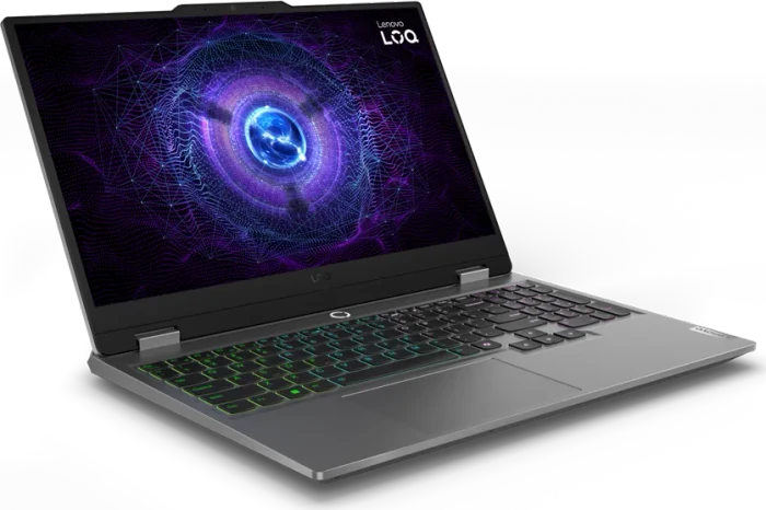 Lenovo LOQ 15IAX9, Luna Grey, Core i5-12450HX, 16GB RAM, 1TB SSD, GeForce RTX 4060, DE