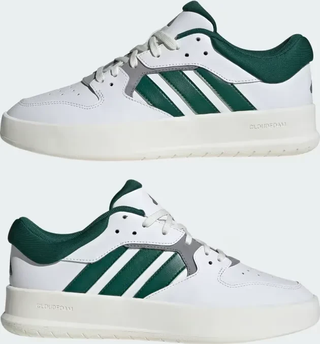 adidas Court 24 cloud white/collegiate green/off white