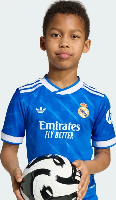 adidas Real Madrid 2025/2026 Ausweichausrüstung (Junior)