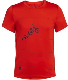 Vaude Solaro II Trikot kurzarm mars red (Junior)