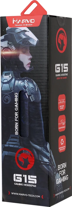 Marvo Scorpion G15 Gaming Mousepad rot/schwarz