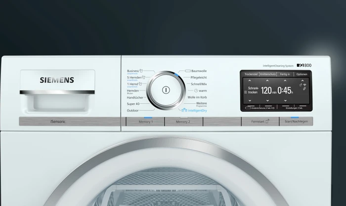 Siemens iQ800 WT47XE90 Wärmepumpentrockner