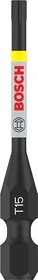 Bosch Professional Impact Torx Bit 1/4", T15x55mm, 2 Stück