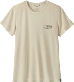 Patagonia Capilene Cool Trail Funktionsshirt kurzarm dyno white (Damen)