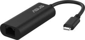 ASUS USB-C2500 V2 USB-C 2.5G Ethernet-Adapter, USB-C 3.0 [Stecker] (90IG0A60-MW0L0V)