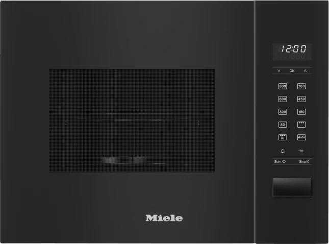 Miele M 2224 SC Mikrowelle mit Grill obsidianschwarz