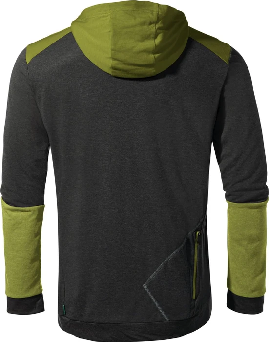 Vaude Qimsa Hoody Funktionsshirt langarm avocado (Herren)