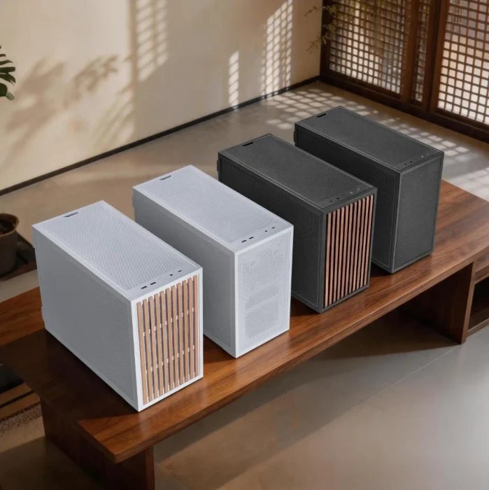 Lian Li DAN Cases B4-mATX White Mesh Edition