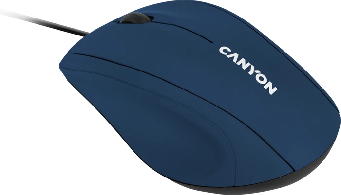 Canyon W-05 Wired Mouse blau, USB