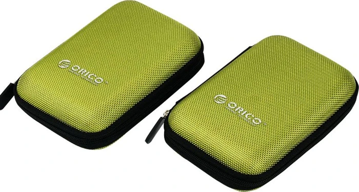 Orico 2.5" HDD Protection Bag, Tasche für externe Festplatte, 2.5", grün
