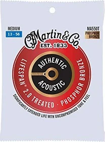 Martin Authentic Acoustic Lifespan Phosphor Bronze Medium